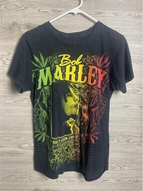 Bob Marley Zion Rootswear  T-Shirt Size S Y2K Vintage